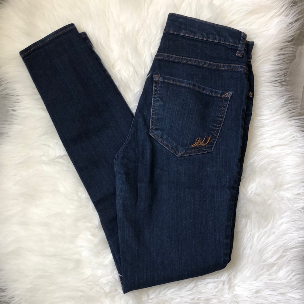 Express high rise jean leggings
